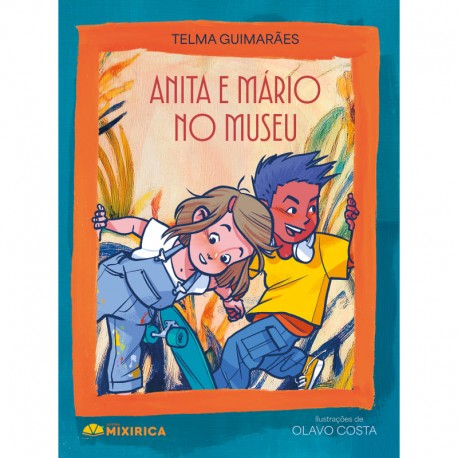 Anita e Mário no museu